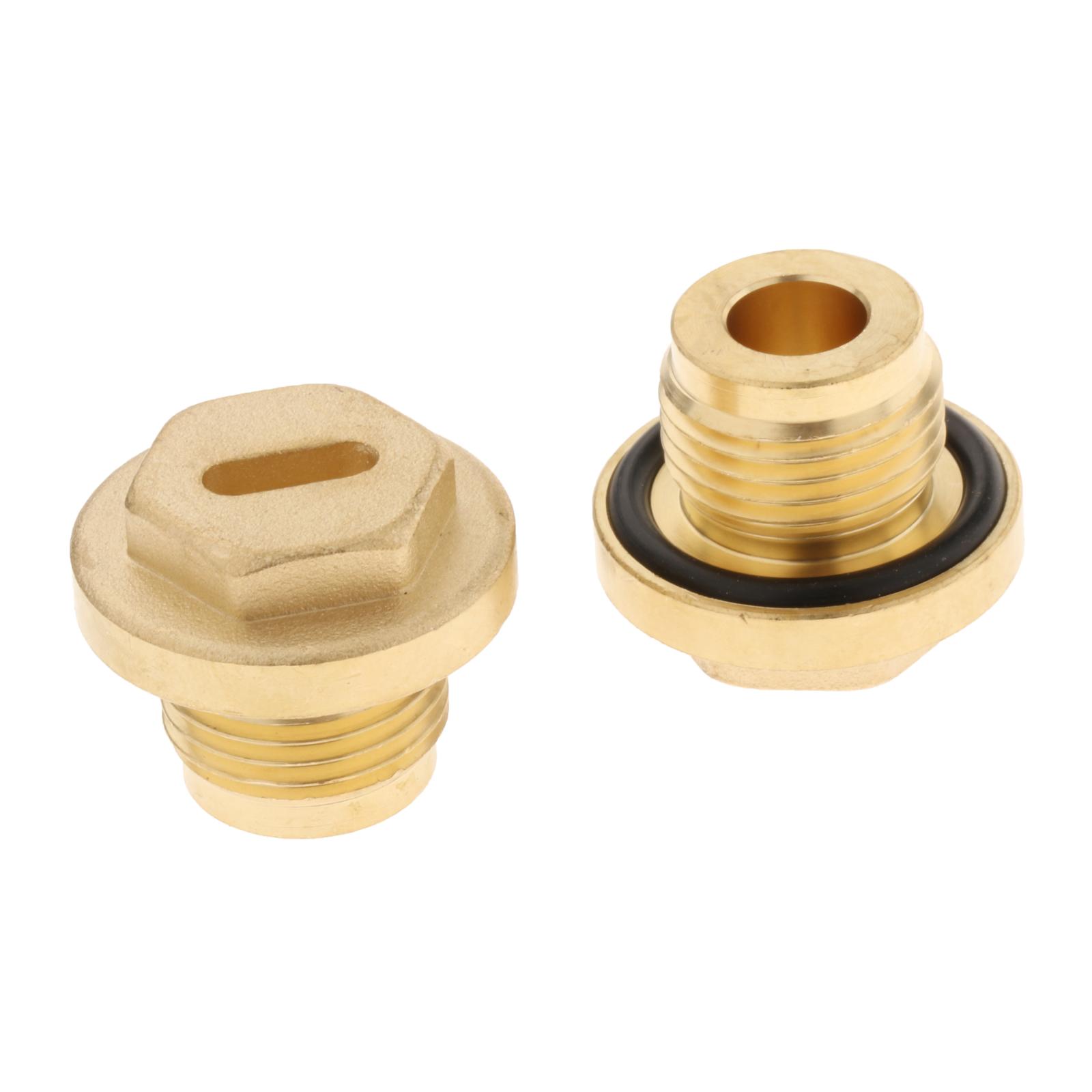 2個diffフィラープラグキット自動車部品カーアクセサリーア - Drain Filler Kit のレビューと価格