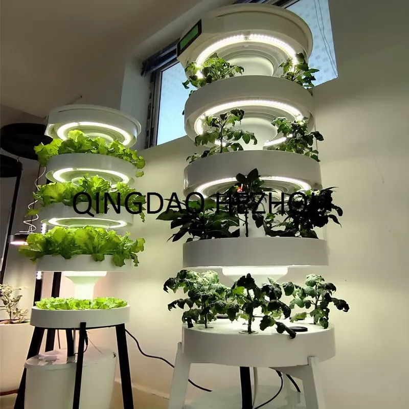 家庭用室内スマート垂直タワープランター「Hezhou Int - Hydroponic Tower Planter のレビューと価格