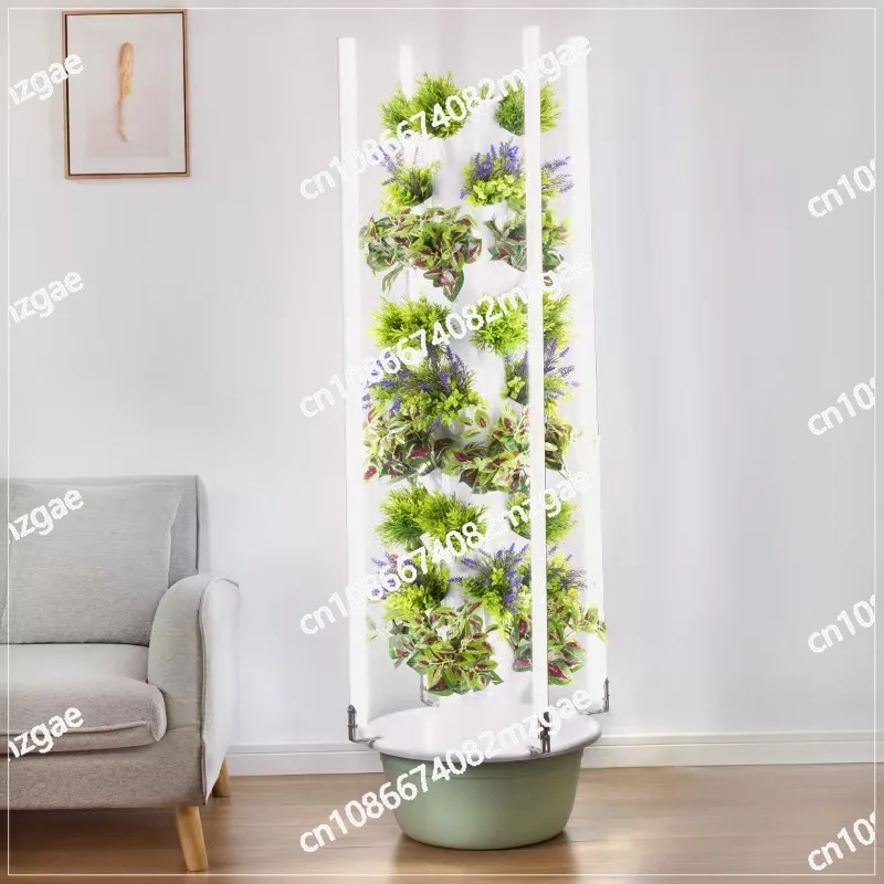 LED育成ライト付き水耕栽培タワー 垂直無土壌栽培装置 水耕 - Hydroponic Tower Planter のレビューと価格