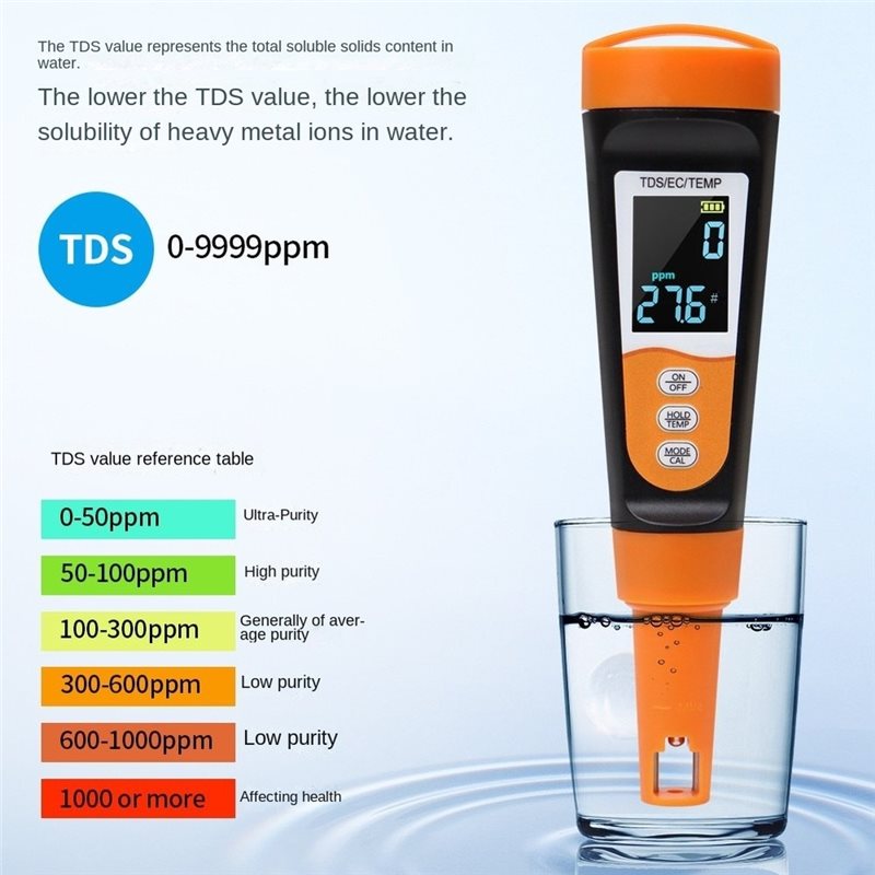 【B17B!】飲料水、プール用ポータブル水質検査ペン 3in - Ec Meter Digital のレビューと価格